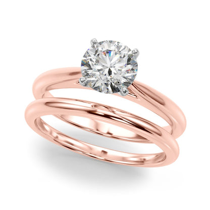 Flora Solitaire Engagement Ring