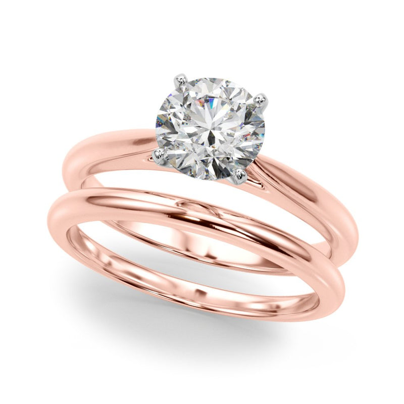 Flora Solitaire Engagement Ring