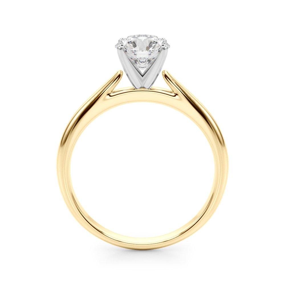 Flora Solitaire Engagement Ring