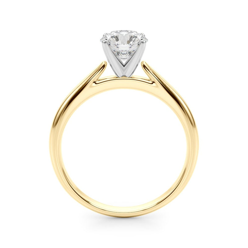 Flora Solitaire Engagement Ring