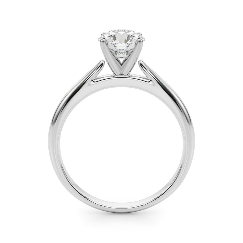 Flora Solitaire Engagement Ring