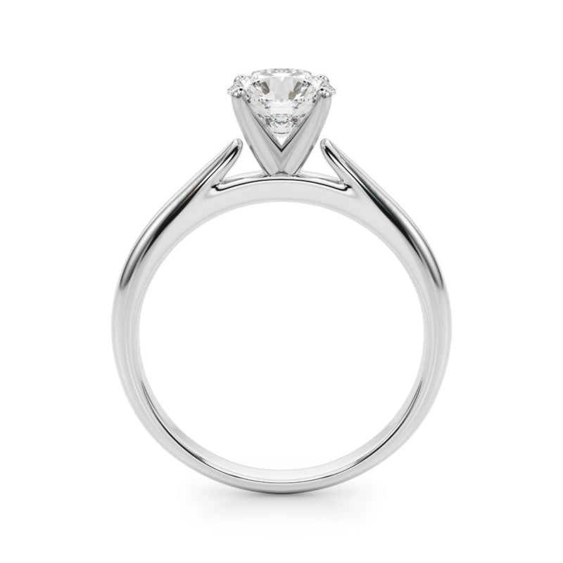 Flora Solitaire Engagement Ring