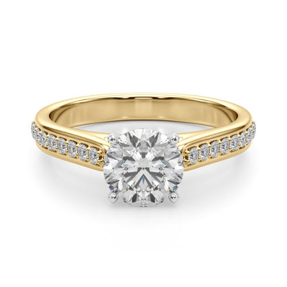 Elodie Single Row Engagement Ring