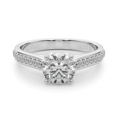 Elodie Single Row Engagement Ring