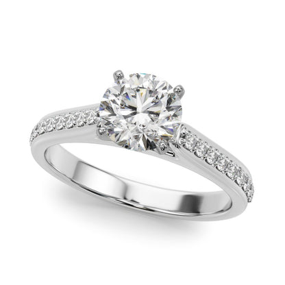 Elodie Single Row Engagement Ring