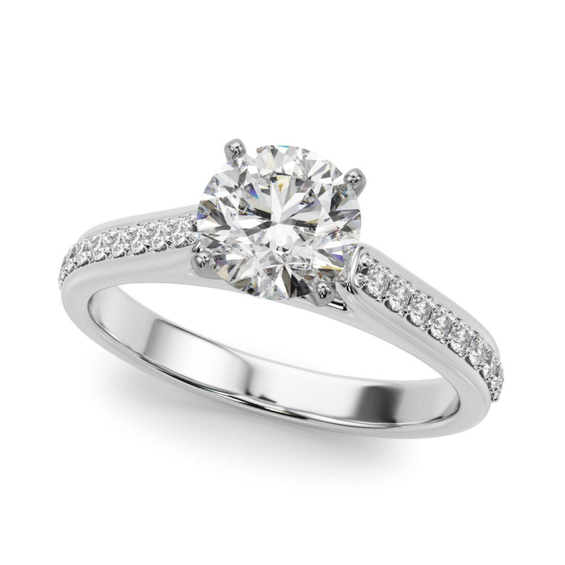 Elodie Single Row Engagement Ring