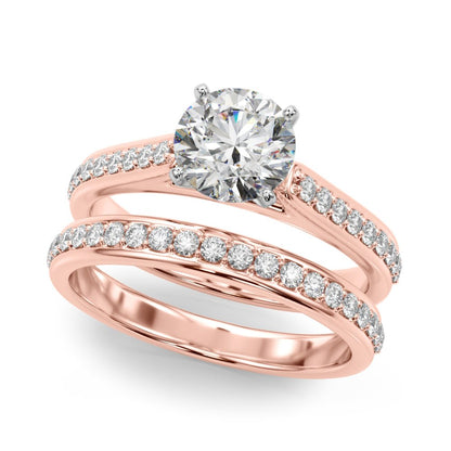 Elodie Single Row Engagement Ring