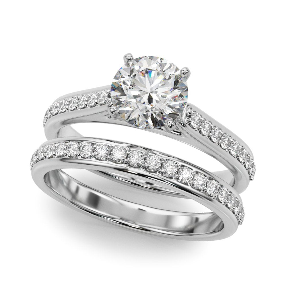 Elodie Single Row Engagement Ring