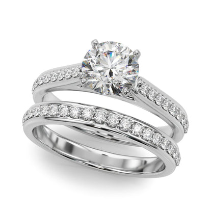Elodie Single Row Engagement Ring