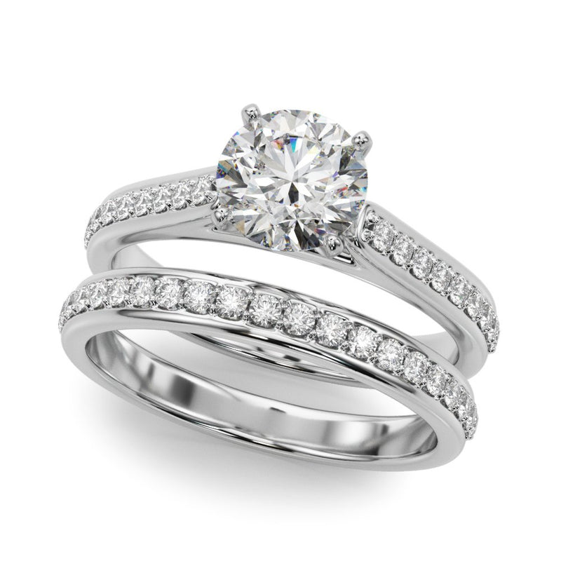 Elodie Single Row Engagement Ring