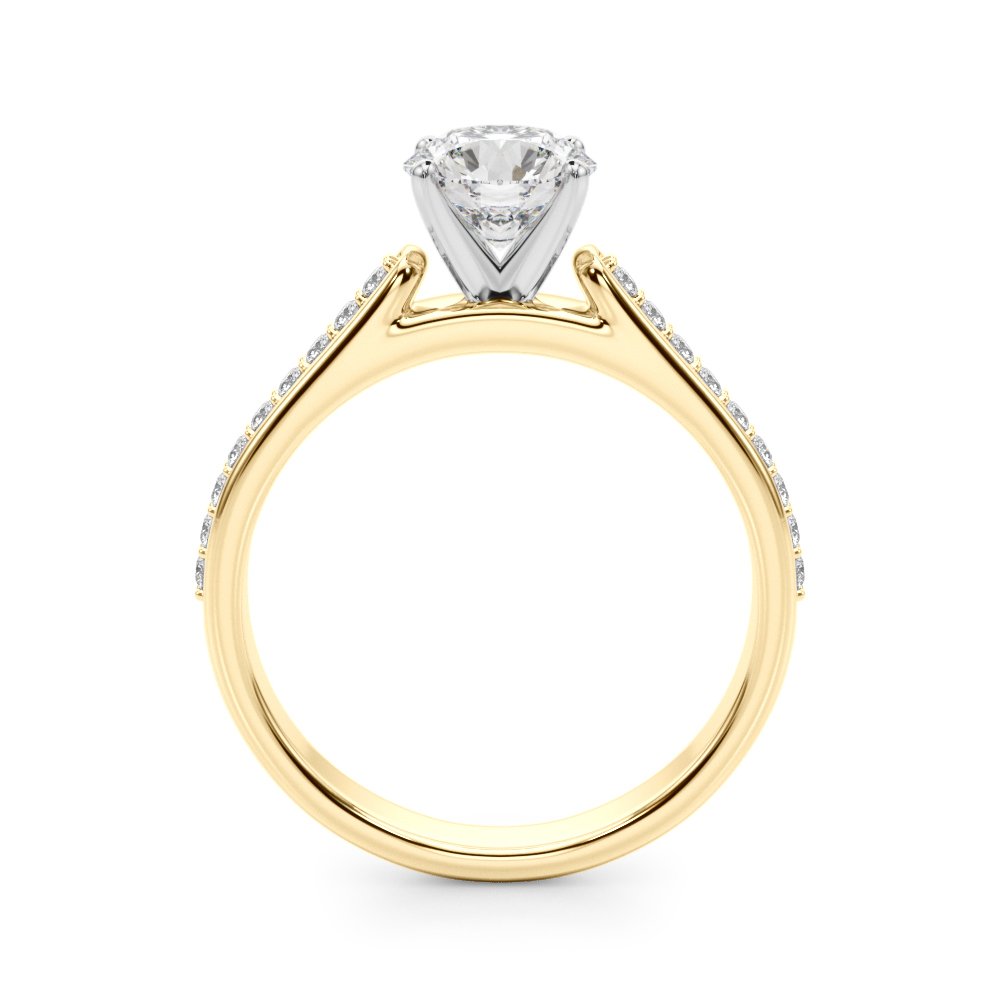 Elodie Single Row Engagement Ring