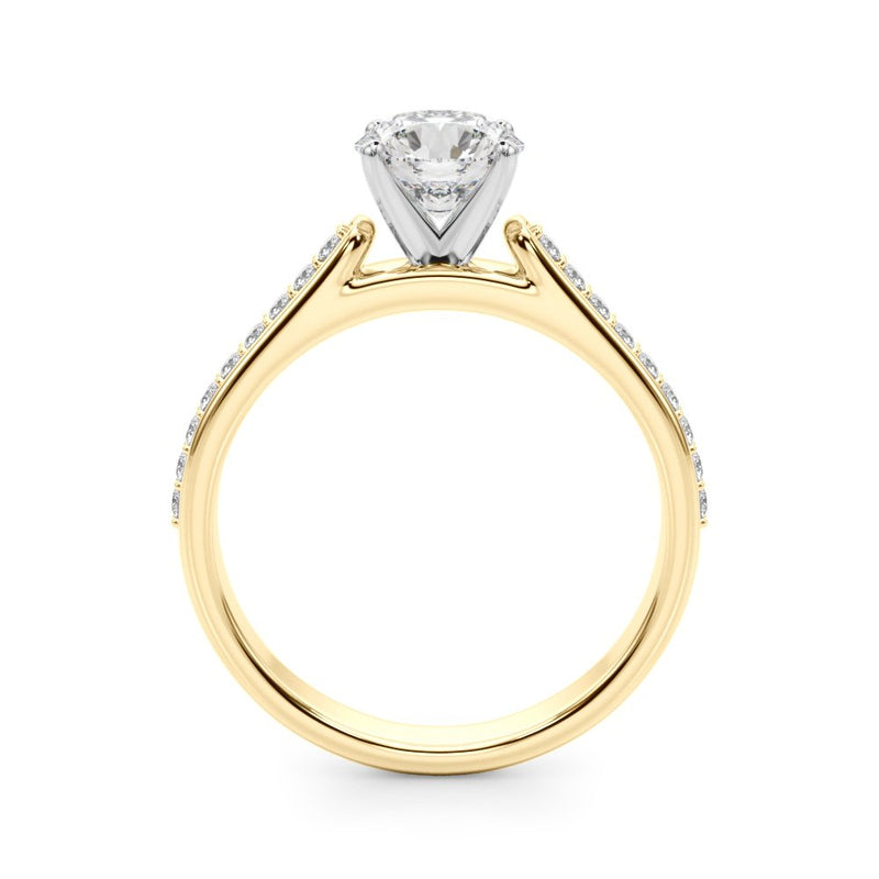 Elodie Single Row Engagement Ring