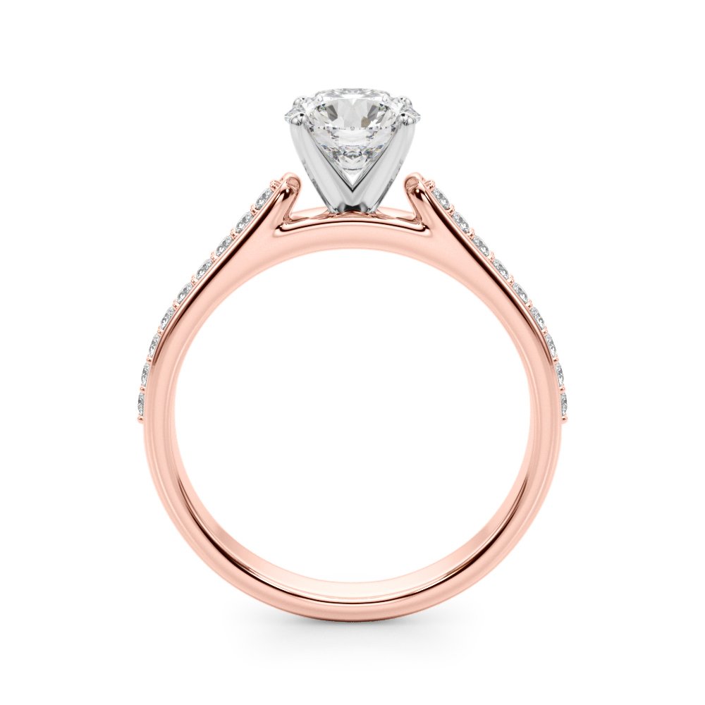 Elodie Single Row Engagement Ring