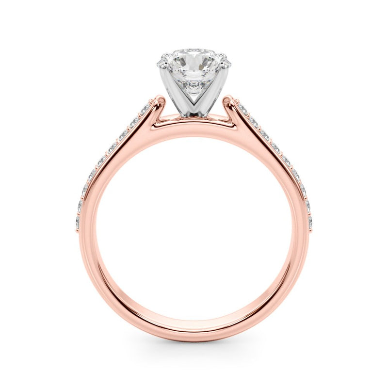 Elodie Single Row Engagement Ring