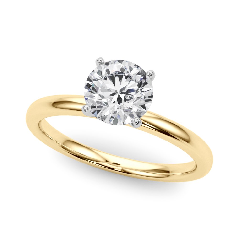 Esther Round Solitaire Engagement Ring
