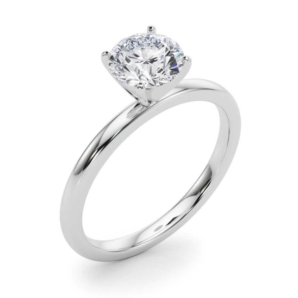 Esther Round Solitaire Engagement Ring