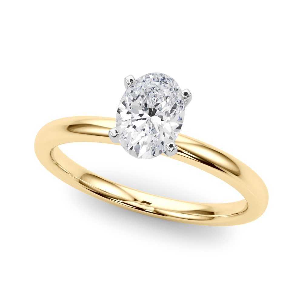 Esther Round Solitaire Engagement Ring