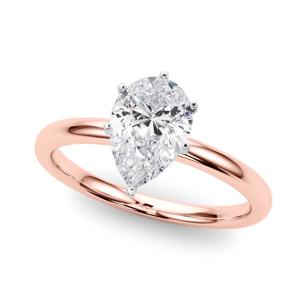 Esther Round Solitaire Engagement Ring