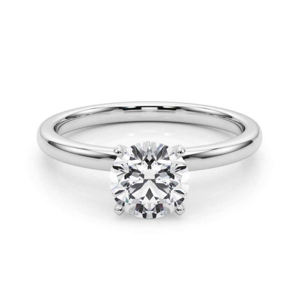Esther Round Solitaire Engagement Ring