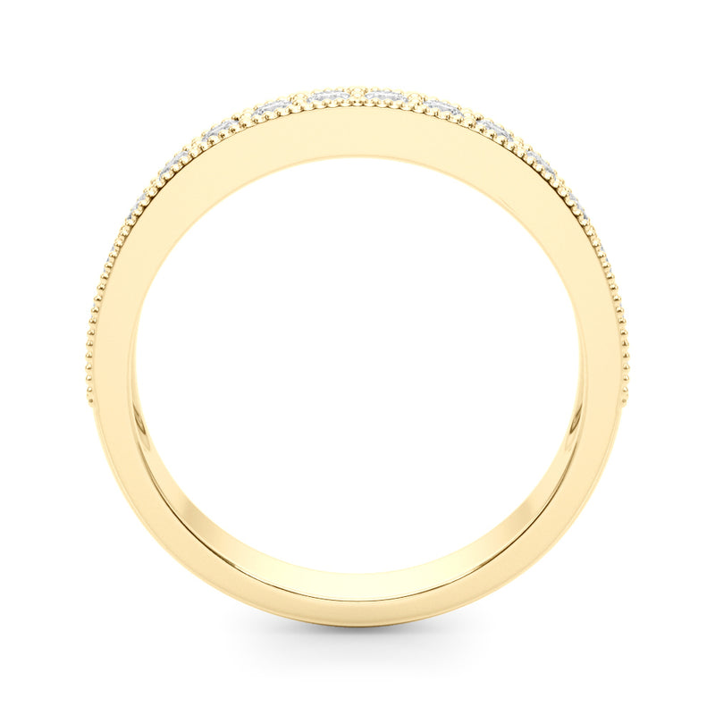 Ambre Quarter Carat Diamond Half Eternity Band