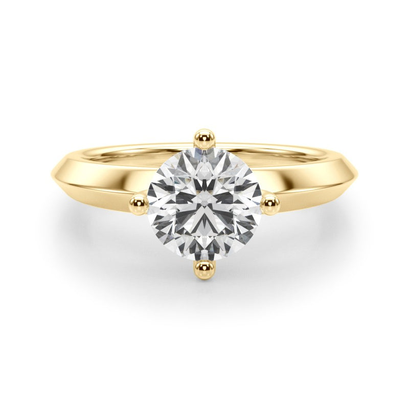 Emilie Round Solitaire Engagement Ring