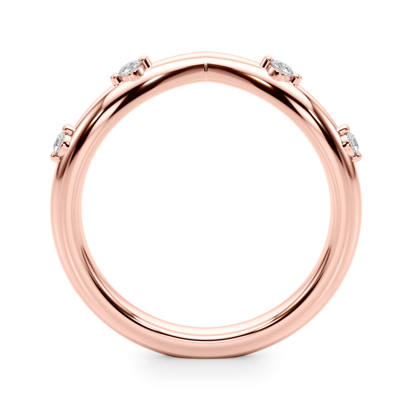 Yolande Chevron Diamond Band