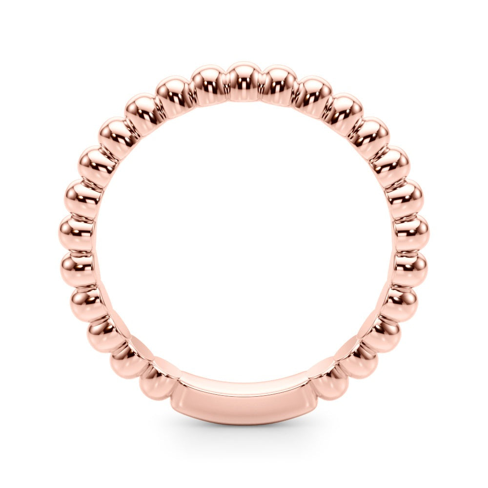 NoŽmie Bead-edge Women's Wedding Band