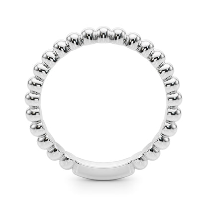 NoŽmie Bead-edge Women's Wedding Band