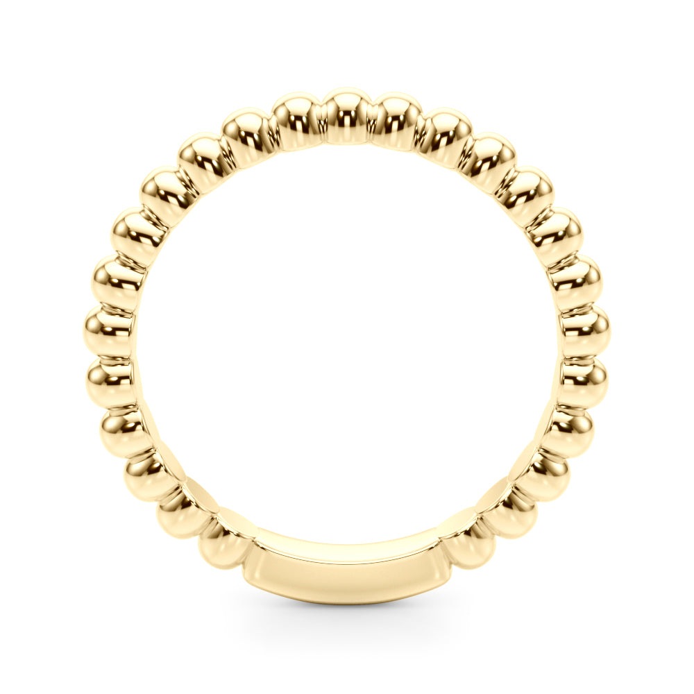 NoŽmie Bead-edge Women's Wedding Band
