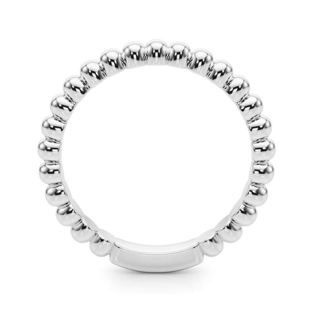 NoŽmie Bead-edge Women's Wedding Band