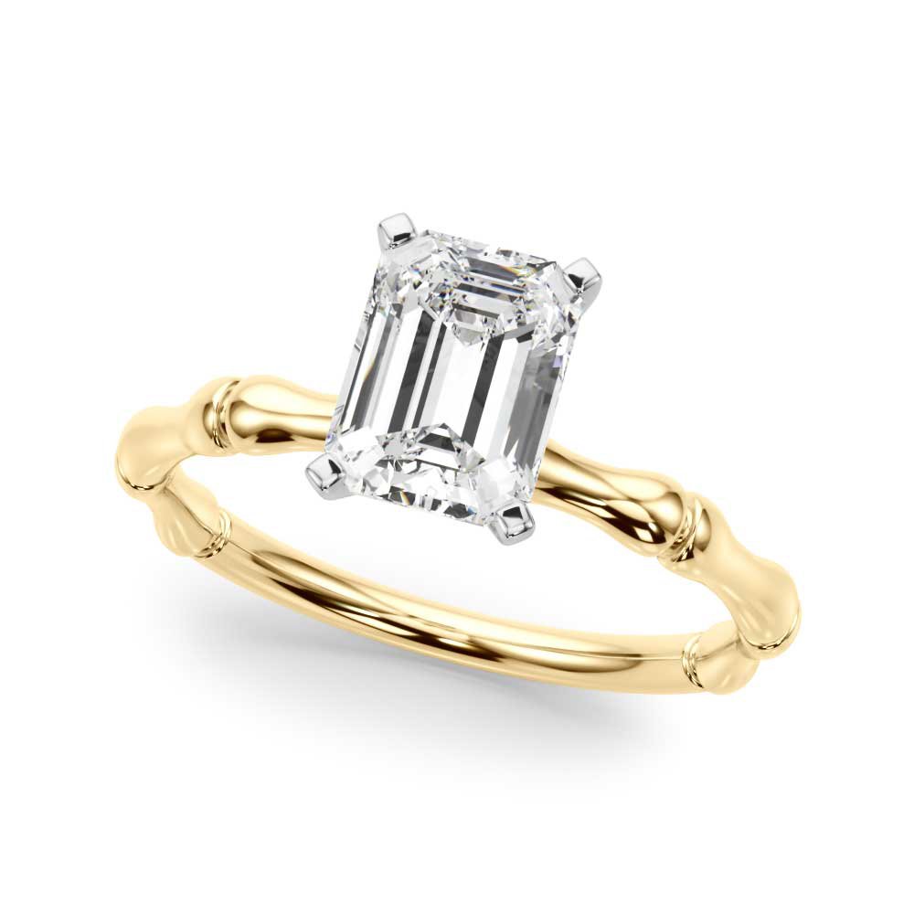Edith Round Solitaire Engagement Ring