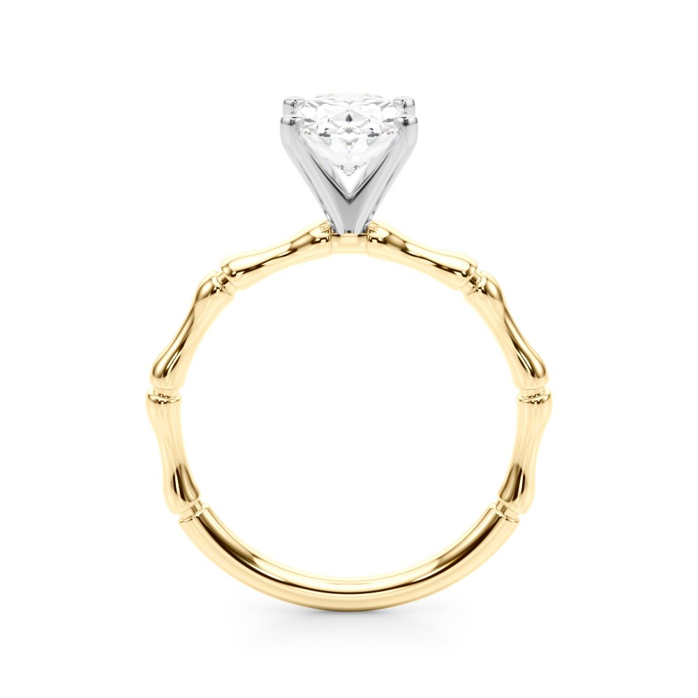Edith Round Solitaire Engagement Ring
