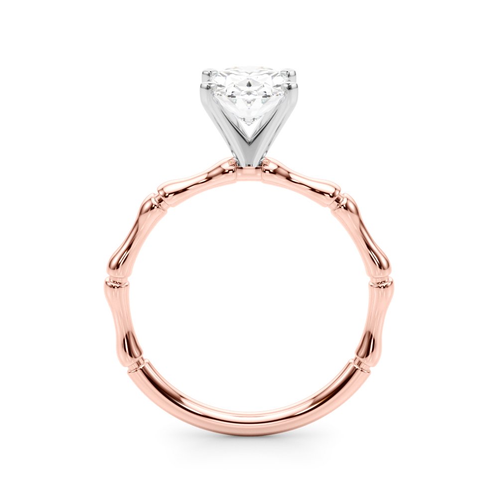 Edith Round Solitaire Engagement Ring