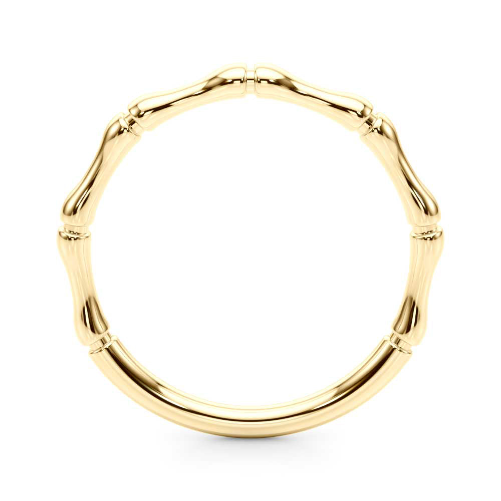 Mathilde Bamboo-pattern Women's Wedding Band