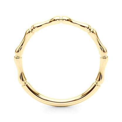 Mathilde Bamboo-pattern Women's Wedding Band