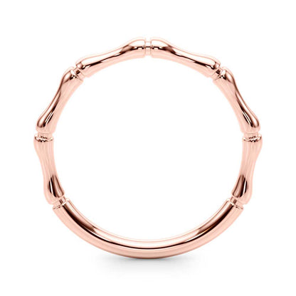 Mathilde Bamboo-pattern Women's Wedding Band