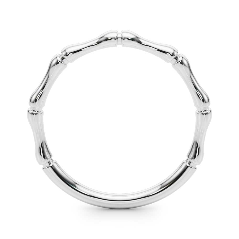 Mathilde Bamboo-pattern Women's Wedding Band