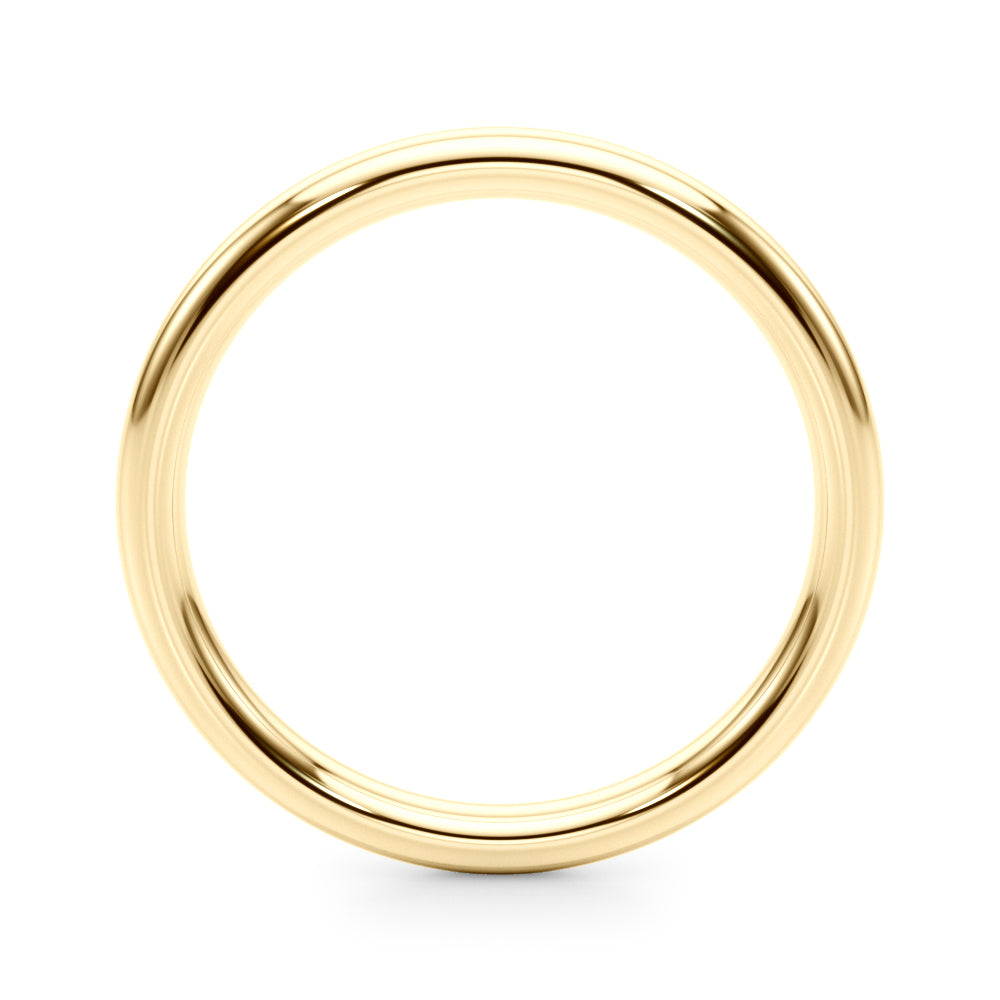 Laure Plain Gold Women's Wedding Band