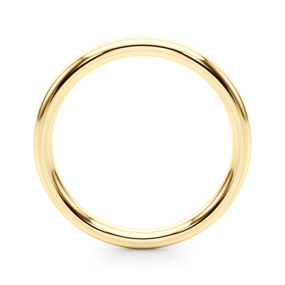 Laure Plain Gold Women's Wedding Band