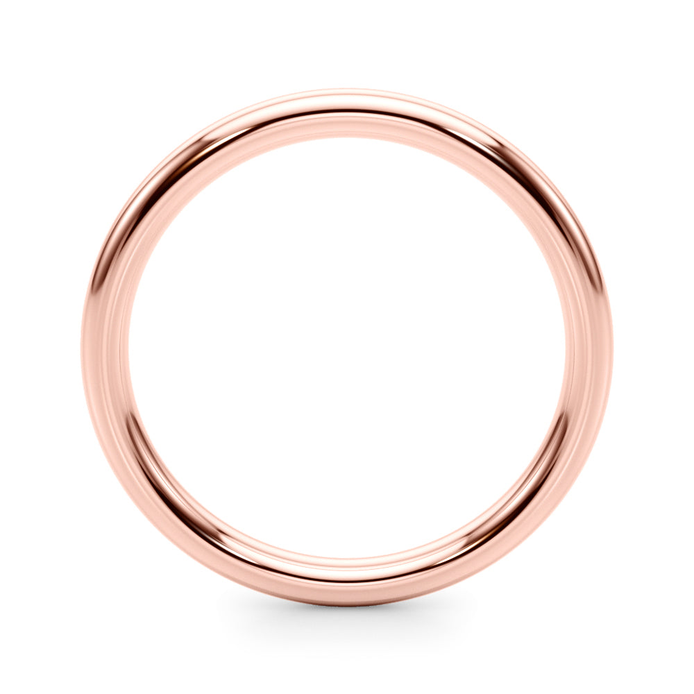 Laure Plain Gold Women's Wedding Band
