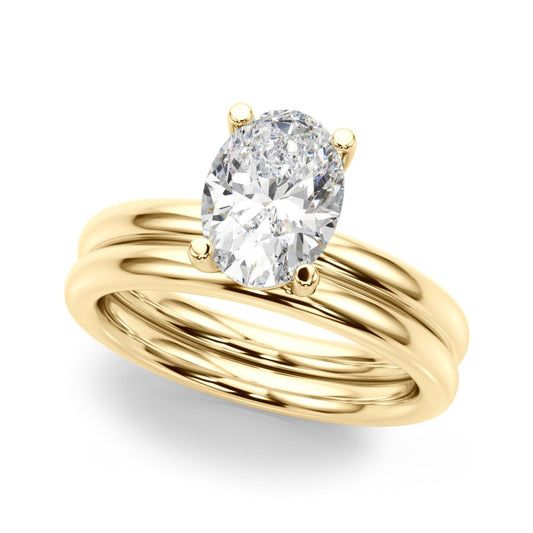 Dora Oval Solitaire Engagement Ring