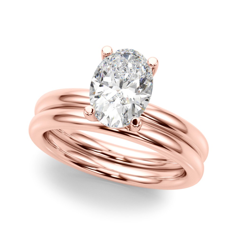 Dora Oval Solitaire Engagement Ring
