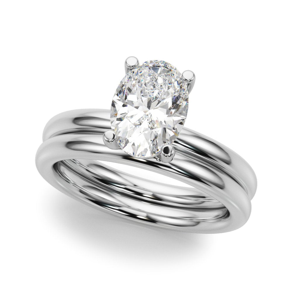 Dora Oval Solitaire Engagement Ring