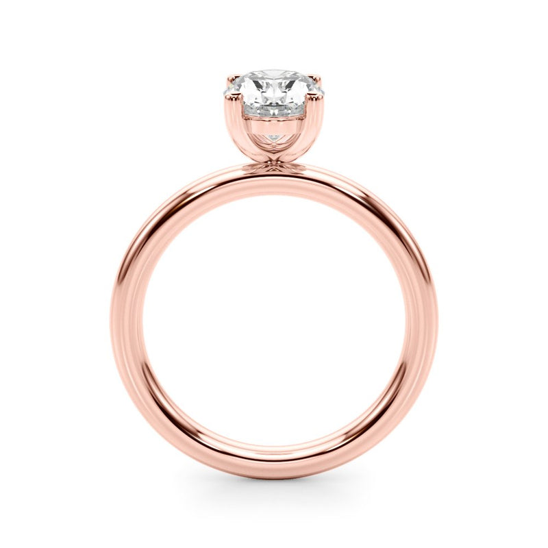 Dora Oval Solitaire Engagement Ring