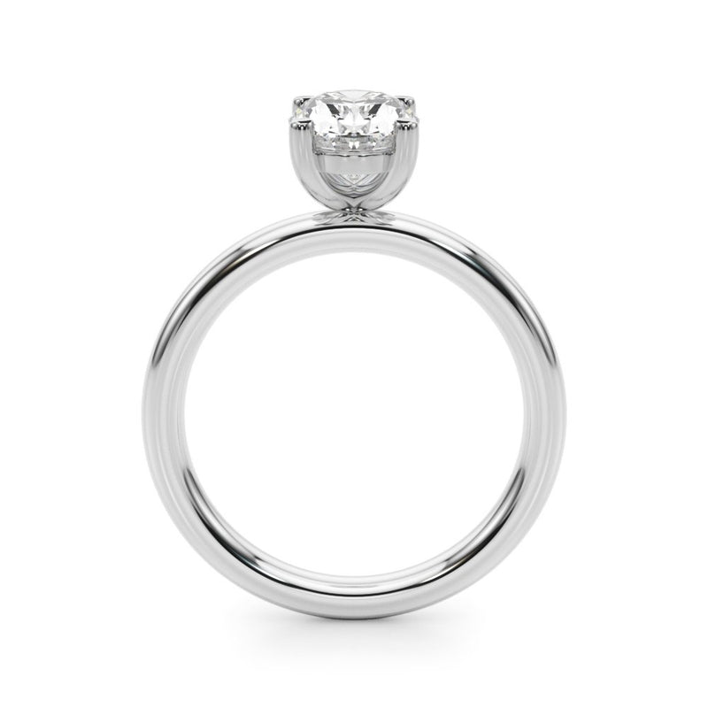 Dora Oval Solitaire Engagement Ring