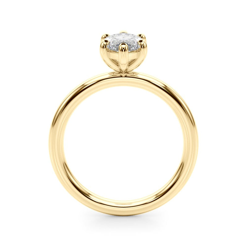 Daria Marquise Solitaire Engagement Ring