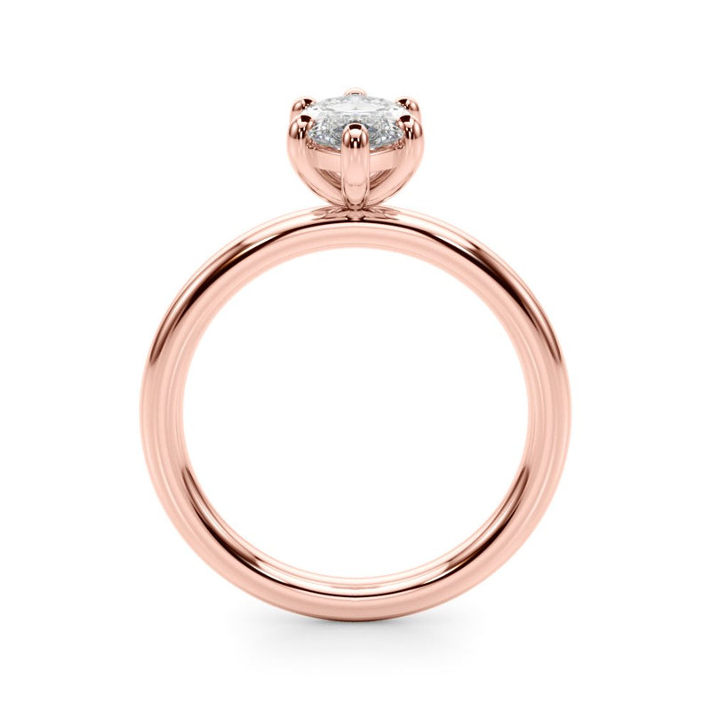 Daria Marquise Solitaire Engagement Ring