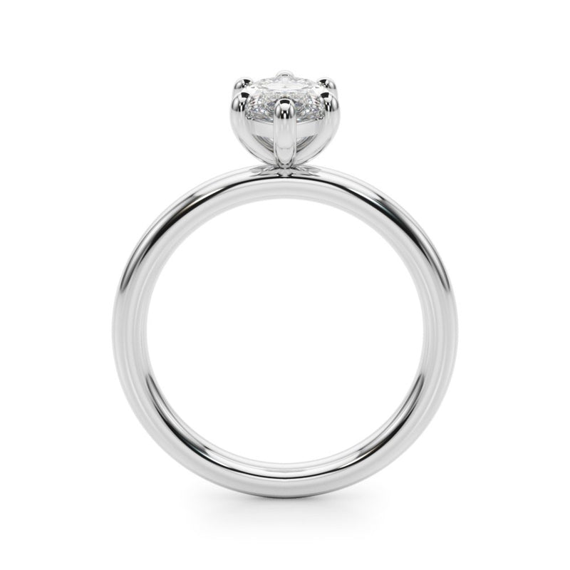 Daria Marquise Solitaire Engagement Ring