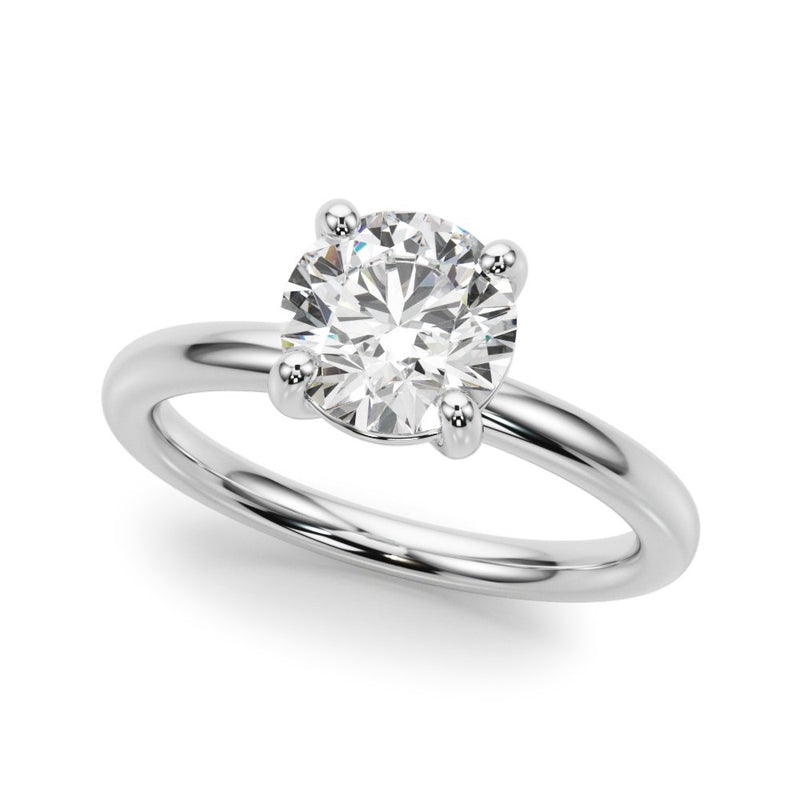 Celine Round Solitaire Engagement Ring