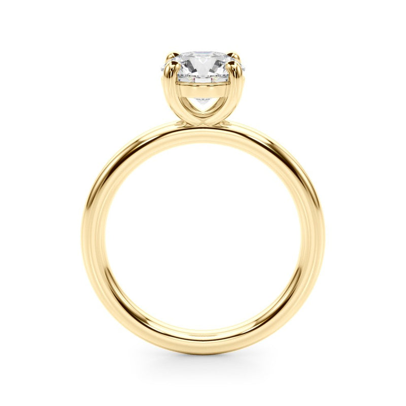 Celine Round Solitaire Engagement Ring